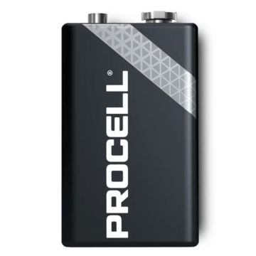 Baterii alcaline Duracell Procell 6LR61 9V, 10 bucati