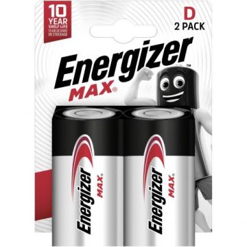 Baterii Energizer Max , D / LR20, 2 buc