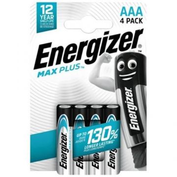 Baterii Energizer Max Plus AAA , 4 buc