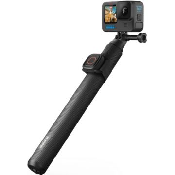 Selfiestick GoPro cu Telecomanda, Negru