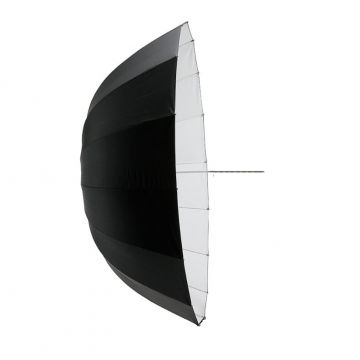 Umbrela studio parabolica deep reflexie white - black 165cm - 16 spite
