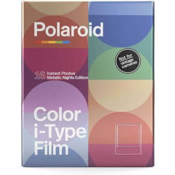 Film Color Polaroid pentru i-Type, Metallic Nights, Double Pack