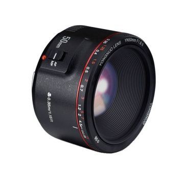 Obiectiv AutoFocus Yongnuo YN 50mm f1.8 II pentru Canon EOS