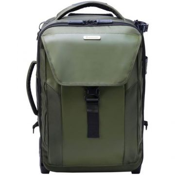 Rucsac tip troller Vanguard VEO SELECT 59T GR, compatibil cu aparate foto Compacte/DSLR/Mirrorless/Drone (Verde)