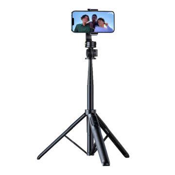 Selfiestick/tripod bluetooth APEXEL APL-D10 1.5m (black)