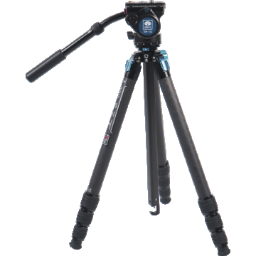 Sirui ST-224+VH-10 Carbon Fibre Tripod WPS with Video Head