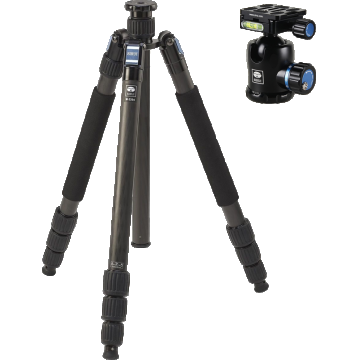 Sirui Tripod W-2204 + K-20 II Carbon Fibre WPS with Ballhead