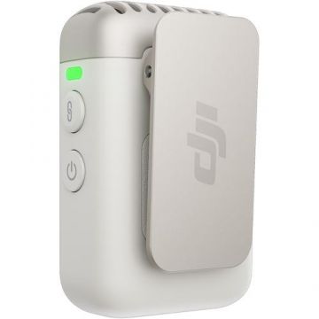 Transmitator wireless cu microfon DJI Mic 2 1TX (Alb)