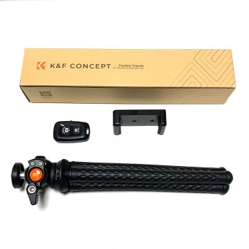 Trepied flexibil K&F Concept Flexible Tripod Remote KF31.064