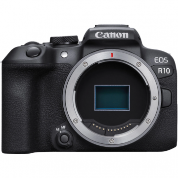 Aparat Foto Mirrorless   EOS R10 Body 24.2MP CMOS	Li-ion LP-E17 Negru