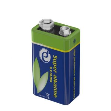 Baterie Gembird EG-BA-6LR61-01, Alkaline, 9 V, 6LR61