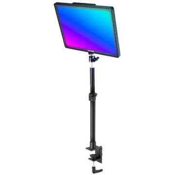 Lampa LED de Studio GL1C RGB 48W 2900-7000K cu Suport Negru