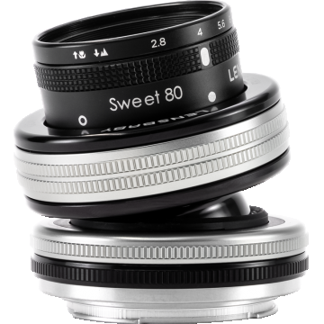 Lensbaby Composer Pro II w/ Sweet 80 for Canon EF