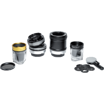 Lensbaby Twist 60 + Double Glass II Optic Swap Kit for Canon EF Mount