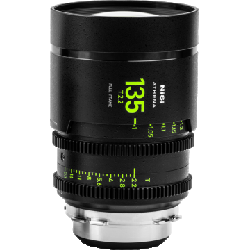 NiSi Cine Lens Athena Prime 135mm T2.2 E-Mount (Without Drop-in Filter)