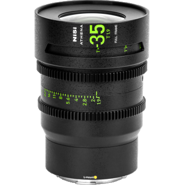 NiSi Cine Lens Athena Prime 35mm T1.9 L-Mount