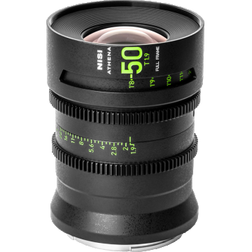 NiSi Cine Lens Athena Prime 50mm T1.9 Fuji G-Mount