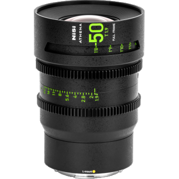 NiSi Cine Lens Athena Prime 50mm T1.9 L-Mount