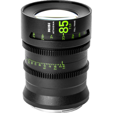 NiSi Cine Lens Athena Prime 85mm T1.9 Fuji G-Mount