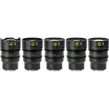 NiSi Cine Lens Set Athena Prime E-Mount (Without Drop-In Filter)