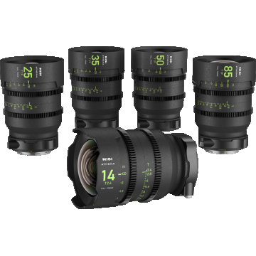 NiSi Cine Lens Set Athena Prime E-Mount