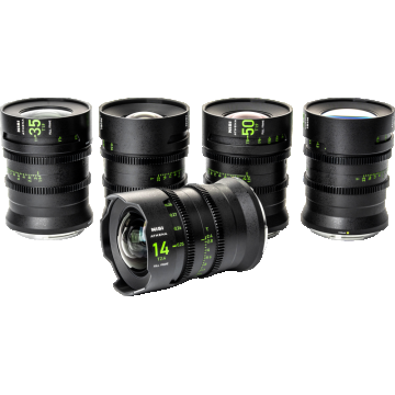 NiSi Cine Lens Set Athena Prime Fuji G-Mount (Without Drop-In Filter)