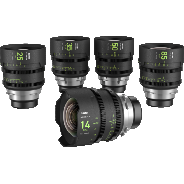 NiSi Cine Lens Set Athena Prime PL-Mount