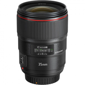 Obiectiv EF LENS EF351 4II USM Autofocus  f/1.4 EOS 72mm Standard  Fix  Full Frame Negru