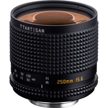 Obiectiv Manual TTArtisan 250mm F5.6 Telefoto Full Frame Reflex Lens M42