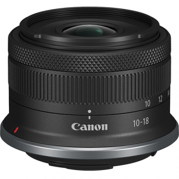 Obiectiv RF-S 10-18mm F4.5-6.3 IS STM   Crop  Autofocus  Negru