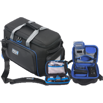 Orca OR-510 Classic Shoulder Bag Medium w Built-in Trolley // Kit with free 2 sizes Hard Shell bags