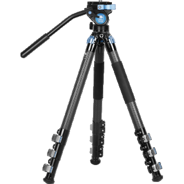 Sirui Carbon Fiber Tripod Kit with VideoHead L-324F + VA-5X