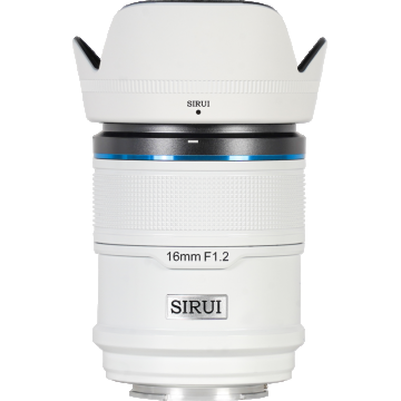 Sirui Sniper Lens APS-C AF 16mm F1.2 E-Mount White