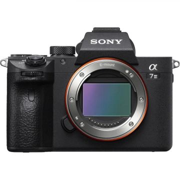 Kit SONY A7 Mark III Mirrorless 24MP, ISO 51200 (Extins: 204800), 1/8000s, 4K @30fps, SD/SDHC/SDXC, Rafala 10cps, WiFi/Bluetooth, Senzor Full Frame, Montura Sony FE, Obiectiv 28-70mm, F3.5