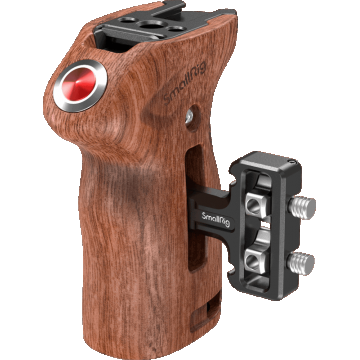 SmallRig 3323 Side Handle Wood with Start/Stop Remote Trigger