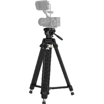 SmallRig 4163 Heavy-Duty Aluminium Video Tripod Kit FreeBlazer AD-80