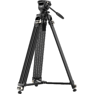 SmallRig 4686 Heavy-Duty Fluid Head Video Tripod Kit AD-01S