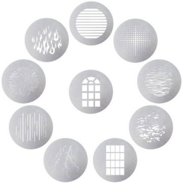 Aputure Modificator Lumina Aputure Spotlight 10 Proiector Gobo Kit Aputure Modificator Lumina Aputure Spotlight 10 Proiector Gobo Kit