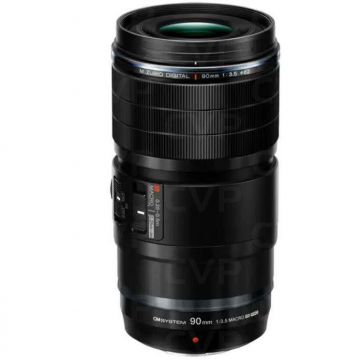 OLYMPUS Obiectiv Olympus, OM System M.Zuiko Digital ED 90mm F3.5 Macro IS Pro, Negru OLYMPUS Obiectiv Olympus, OM System M.Zuiko Digital ED 90mm F3.5 Macro IS Pro, Negru