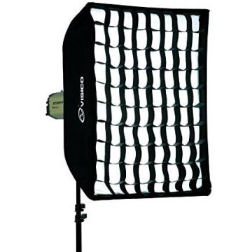 Visico Softbox 60x60cm cu Grid VISICO EB-072 Deschidere si Inchidere Rapida Visico Softbox 60x60cm cu Grid VISICO EB-072 Deschidere si Inchidere Rapida