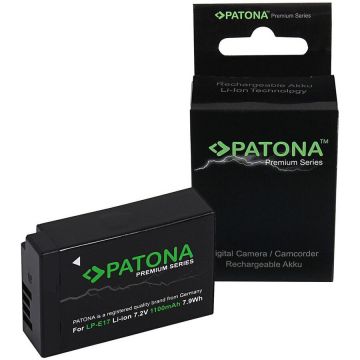 Patona Acumulator /Baterie PATONA Premium pentru Canon LP-E17 EOS 750D 760D 8000D Kiss X8i Rebel- 1251 Patona Acumulator /Baterie PATONA Premium pentru Canon LP-E17 EOS 750D 760D 8000D Kiss X8i Rebel- 1251