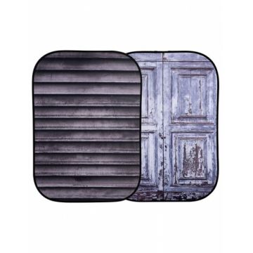 Lastolite Fundal pliabil Shutter Distressed Door 1.5x2.1m