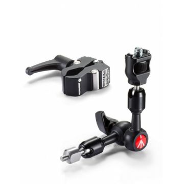 Manfrotto 244MICRO brat articulat cu anti-rotatie si Nano Clamp