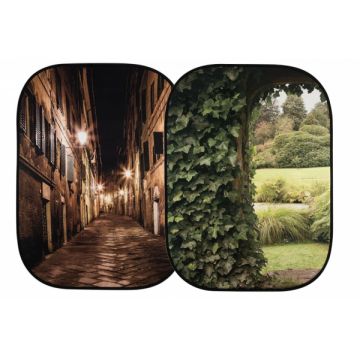 Pachet Lastolite Fundal pliabil Perspective Evening Ivy 1.5x2.1m + Lastolite Suport magnetic compatibil fundaluri pliabile