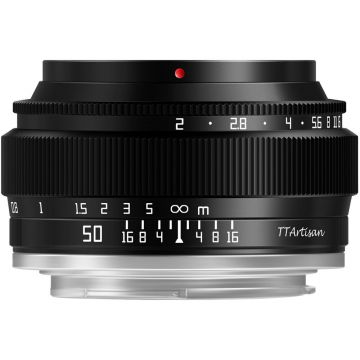 Obiectiv Manual TTArtisan 50mm F2 Full Frame