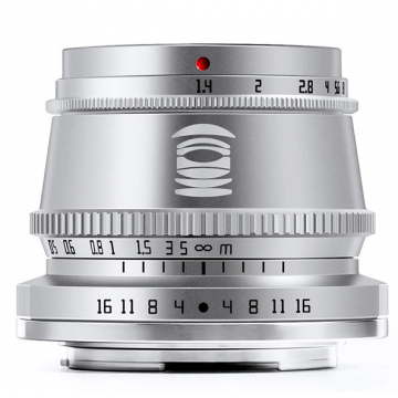 Obiectiv TTArtisan 35mm F1.4 Silver pentru Canon EOS RF Mount