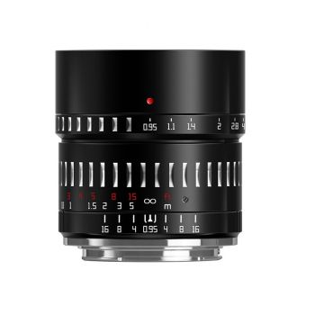 Obiectiv TTArtisan 50mm F0.95 Black&Silver pentru Sony E