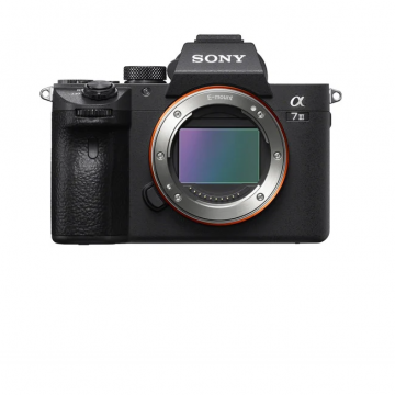 Kit Aparat Foto A7 Mark III Mirrorless 24MP ISO 51200 WiFi/Bluetooth Negru